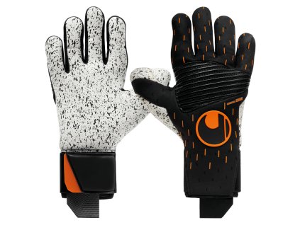 Uhlsport SPEED CONTACT Supergrip+ Reflex černá/oranžová/bílá UK 7