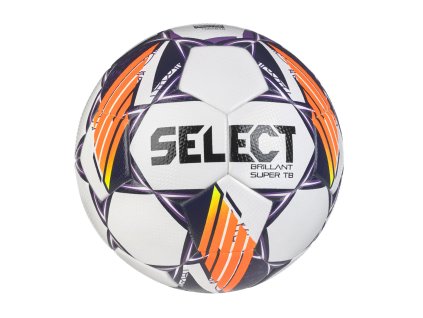 Fotbalový míč Select FB Brillant Super TB bílo fialová Velikost míče: 5