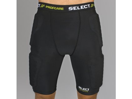 Kompresní šortky Select Compression shorts w/pads 6421 černá Velikost: S (Velikost S)