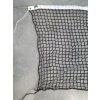 Tenisová síť PP 2,3 mm, bez lemu, černá