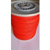 Šňůra PP 3,0 mm, červená
