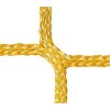 Bočná ochranná sieť PP 5 mm, oká 100 mm, žltá
