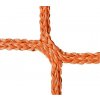 Záchytná síť proti pádu PP 5 mm, oko 100 mm, oranžová