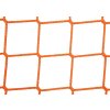 Ochranná sieť PP 5,0 mm, oká 100 mm, oranžová