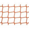 Ochranná sieť PP 5,0 mm, oká 100 mm, oranžová