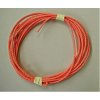 Obvodové lano PE 6 mm, vpletené do sítě, oranžové