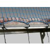 Bočná ochranná sieť PP 5 mm, 2,0 x 10,0 m, Isilink-Clip 34 ks, modrá