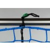 Bočná ochranná sieť PP 5 mm, 2,0 x 10,0 m, Isilink-Clip 34 ks, modrá