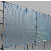 Boční ochranná síť PP 5 mm, 2,0 x 5,0 m, rychloupínací popruhy, modrá