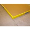 Skákacia podložka TOP Racing 200x150x12 cm, žltá