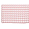 Ochranná sieť PP 5,0 mm, oká 70 mm, červená