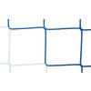 Branková síť, provedení na míru, síla PP 4 mm, oko 120 mm, modrobílé pruhy