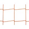 Ochranná sieť PP 2,8 mm, oká 120 mm, oranžová