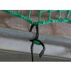 Bočná ochranná sieť PP 5 mm, 1,5 x 10,0 m, Isilink-Clip 32 ks, zelená