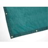 Kontajnerová plachta PE 200 g/m2, 3,5 x 5,0 m, tmavozelená