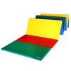 Skladacia podložka 8-dielna, 400x100x3 cm, PE, zelená