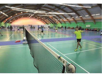 Badmintonová tréningová sieť PP 1,2 mm, čierna