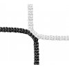Ochranná sieť PP 4,0 mm, oká 120 mm, čierne a biele pruhy