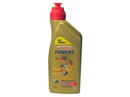 Motorový olej Castrol Power 1 4T 20W-50, 1L