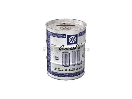 Plechová kasička barel: VW General Use Oil