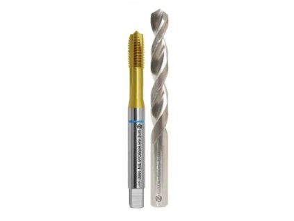 sada strojniho zavitniku m3 x 0 5 hss tin vrtak 2 50 mm
