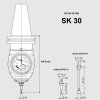universalni 3d taster sk30