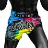 Fairtex Muay Thai Shorts BS1938 Black Acid Jazz