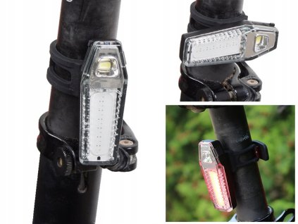 Verk LED COB zadní světlo na jízdní kolo, 14232