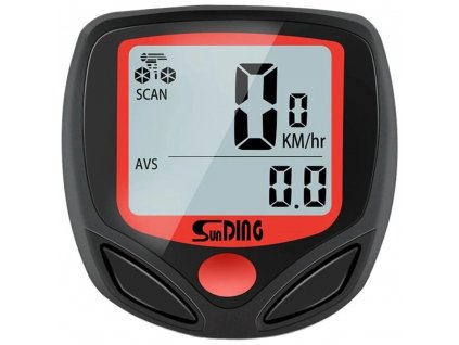 Verk 14341Cyklocomputer 14 funkcí černý