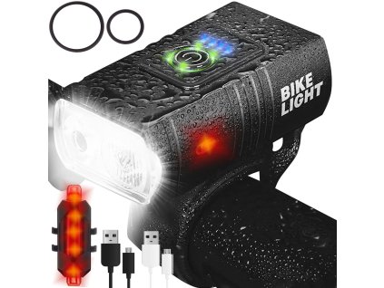 Trizand 18668 Sada LED osvětlení na kolo, 4T6, AKU 2 ks