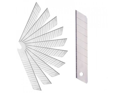 72348 pol pl ostrza do noza wymienne lamane 18mm 10szt ostrze 3181 1