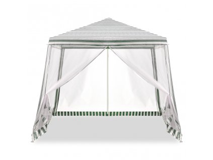 Namiot pawilon ogrodowy imprezowy handlowy altana bialy 3X3m 147447