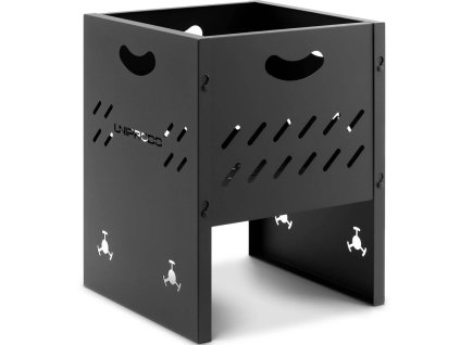 Přenosné skládací zahradní ohniště 30 x 30 x 40 cm