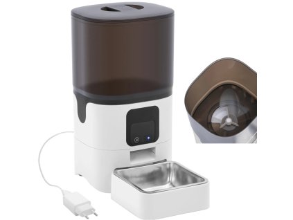 10280348 automatyczny dozownik karmy dla psa kota sterowany aplikacja led 6 l ean 4062859166678 hurtownia sklep