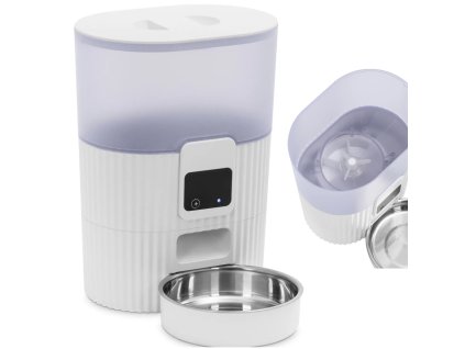 10280344 automatyczny dozownik karmy dla psa kota sterowany aplikacja led 3 5 l ean 4062859166630 hurtownia sklep