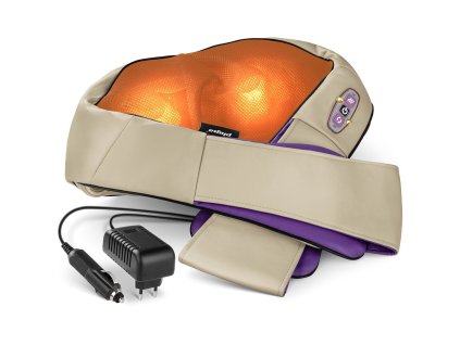 10040206 masazer do szyi karku ramion plecow z podgrzewaniem 12v 230v bezowy physa hurtownia sklep dystrybutor