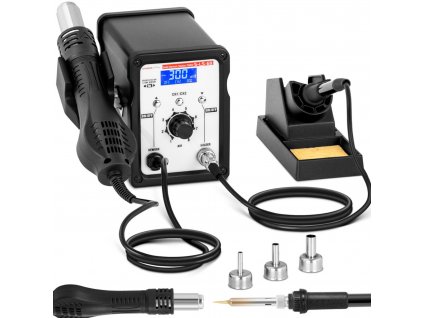 10021160 stacja lutownicza cyfrowa 2w1 smd lcd 200480c 750 w ean 4062859948199 hurtownia sklep tanio