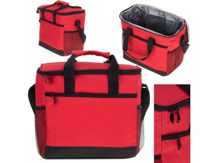 Torba termiczna na lunch plaze piknik 16L czerwona 131317 680x680
