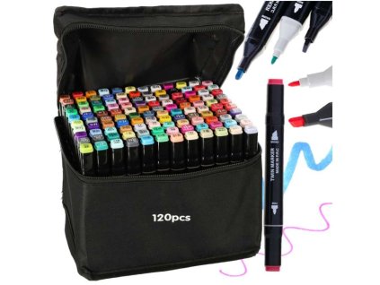 Markery dwustronne alkoholowe w etui 120 podstawka 141459 680x680