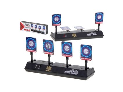 Tarcza elektroniczna do strzelania cyfrowe 4 cele 88302(2) 680x680