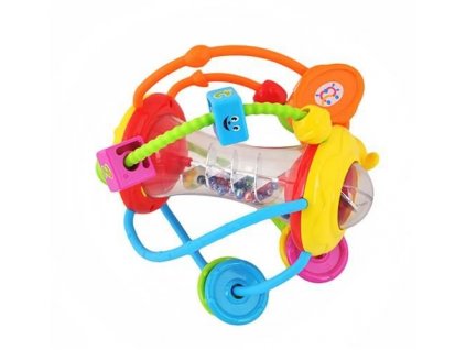 HuiLe Toys, Víceúčelové chrastítko - koule, 1387