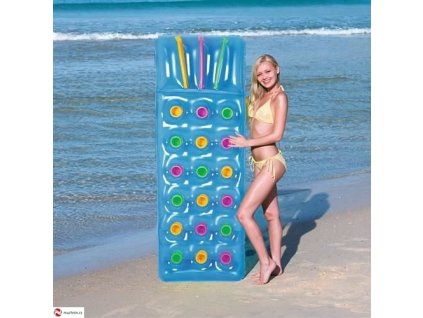 BESTWAY 43014 Nafukovací lehátko 188x71cm - modré, 3530