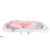 Malatec 16096 Skládací vana s teploměrem a růžovým polštářem