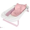 Malatec 16096 Skládací vana s teploměrem a růžovým polštářem