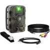 1011006 fotopulapka kamera lesna z czujnikiem ruchu 8mp f hd 20m ir led usb hurtownia sklep dystrybutor