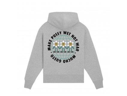 Make pu*sy wet Hoodie grey