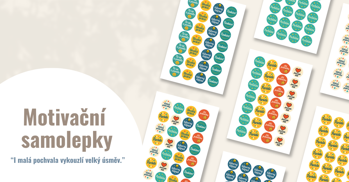 Motivační samolepky
