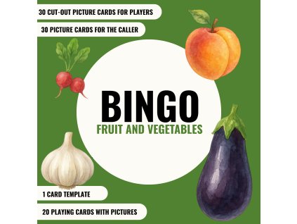 Bingo - FRUIT AND VEGETABLES