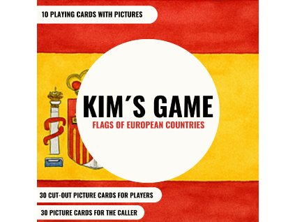Kim´s game - FLAGS OF EUROPEAN STATES