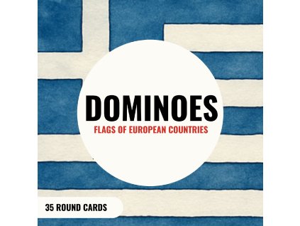 Dominoes - FLAGS OF EUROPEAN COUNTRIES
